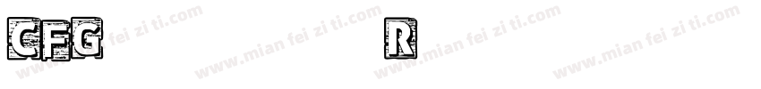 CFGothic Regular字体转换